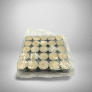 50 Unscented Premium Tealight Candles
