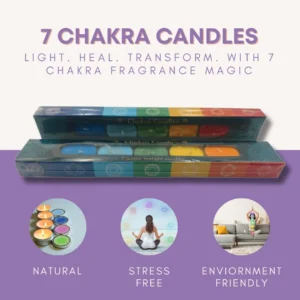 7 Chakra Scented Jumbo Candles