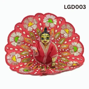 Laddu gopal Dress Red Color - Swastik Store