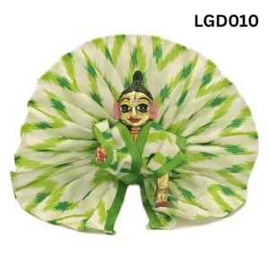 Laddu Gopal Dress Summer Green Color Waves Design - Swastik Store Laddu Gopal Dress Summer Green Color Waves Design - Swastik Store